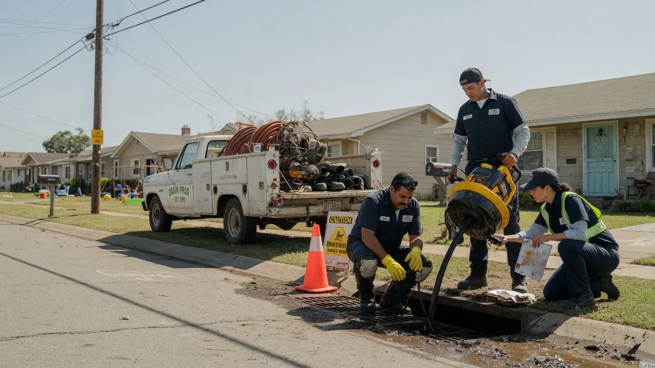 Drain Cleaning in Lovelady, TX near me